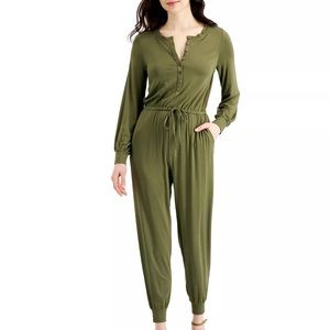 NWT Tie-waist Knit Jumpsuit szXL
